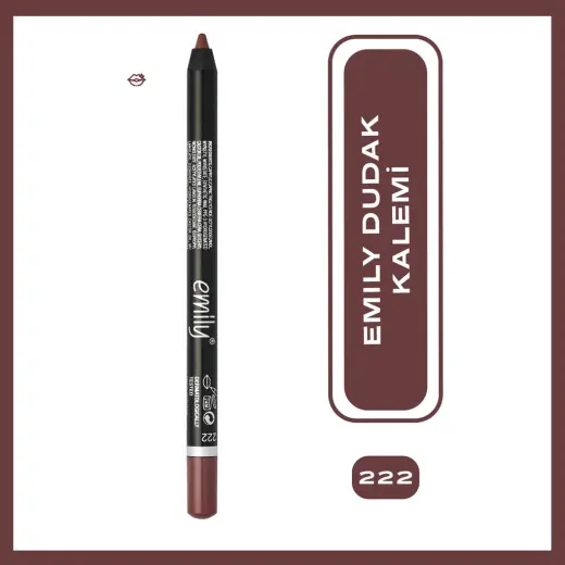 Emily Long Lasting Lip Pencil Dudak Kalemi 222