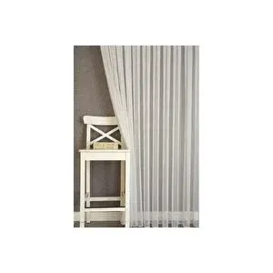 Vivense Massarelli̇ Çi̇zgi̇li̇ Tül Ekru Pi̇lesi̇z 400x260