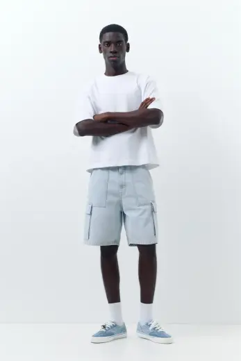 Baggy kargo bermuda