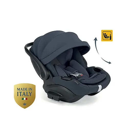 Inglesina Darwin Infant Recline Evo i-Size Gr 0+ Yatırılabilen Bebek Ana Kucağı ve Oto Koltuğu 40-87 cm - Sapphire Blue
