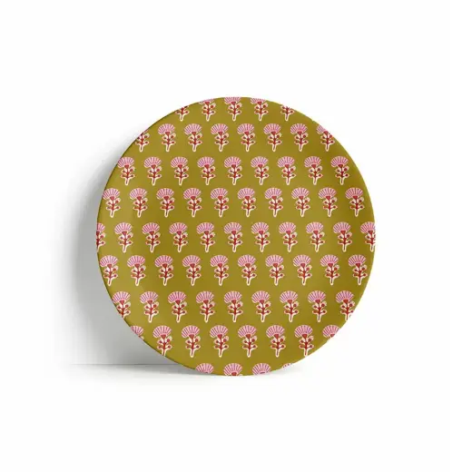 Fern&Co Joy Collection #2 Melamin Büyük Tabak 4'lü Set