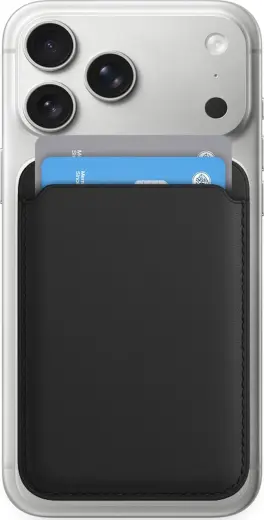 Nettech Nt-cw01 Telefon Mıknatıslı Deri Kartlık Cüzdan - Siyah