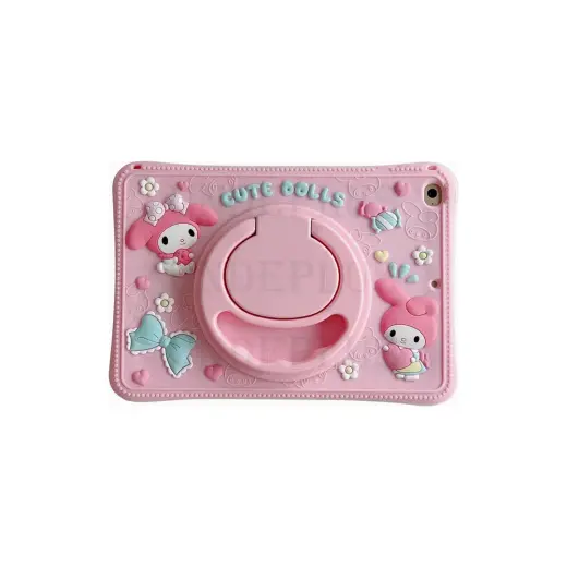 MobaxAksesuar Xiaomi Redmi Pad SE 11inç Kılıf Cute Dolls Standlı Eğlenceli 3D Karekterli Çocuk Kılıfı (MobaxAksesuar Xiaomi Redmi Pad Değildir)