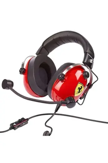 T.racing Scuderia Ferrari Edition Yarış Kulaklığı