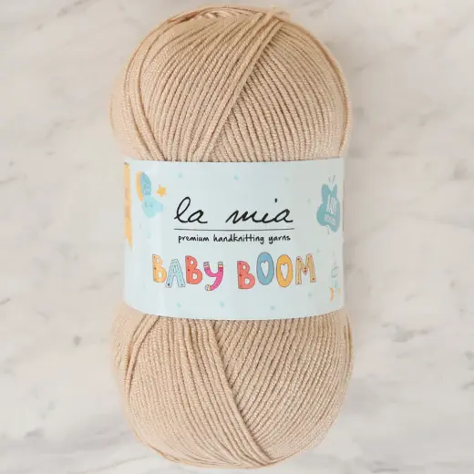 La Mia Baby Boom Bej El Örgü İpi - 855