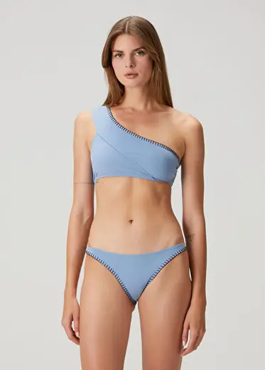Kea Kahve Mavi Bikini Üstü