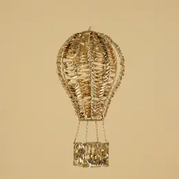 Asu Led Işıklı Balon Dekor 78 cm Altın 4