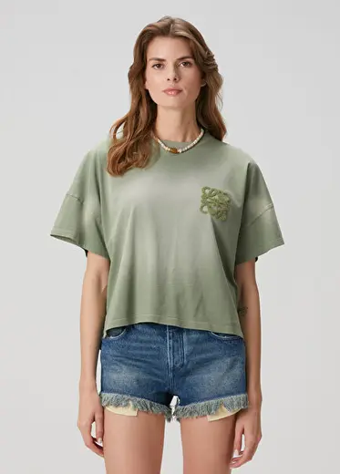 Yeşil Logolu T-shirt