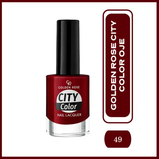 Golden Rose City Color Nail Lacquer Oje 49