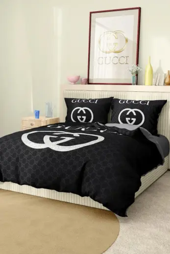 Marka Nevresim Takımı Çift Kişilik Pamuklu Saten Kumaş 6 Parça 3D Dijital Baskı Duvet Cover Set