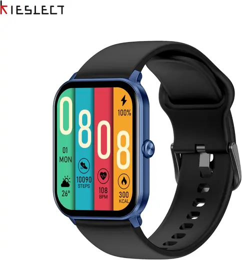 Kieslect Ks Mini Amoled Ekranlı Akıllı Saat Mavi