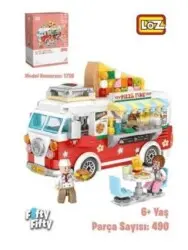 Loz Pizza Arabası Block Oyuncak Lz-1739