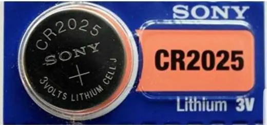Sony-Murata-Maxell Cr 2025 Pil 3V Lithium Hafıza Bios Garaj