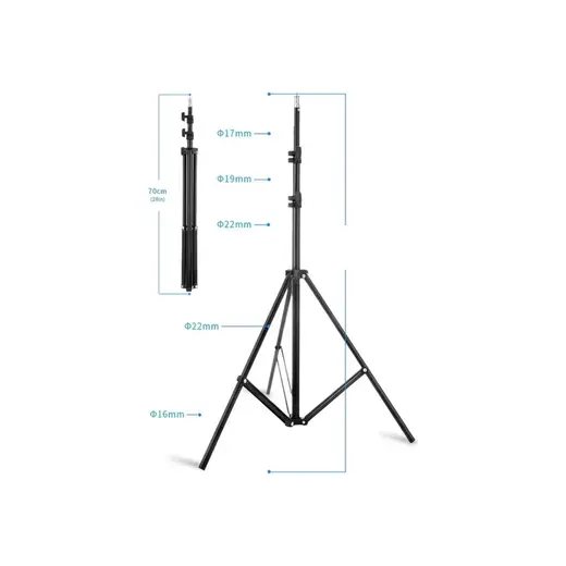 Uravas Store Mey Ithalat® 2.1 Tripod Stand LED Işık Için