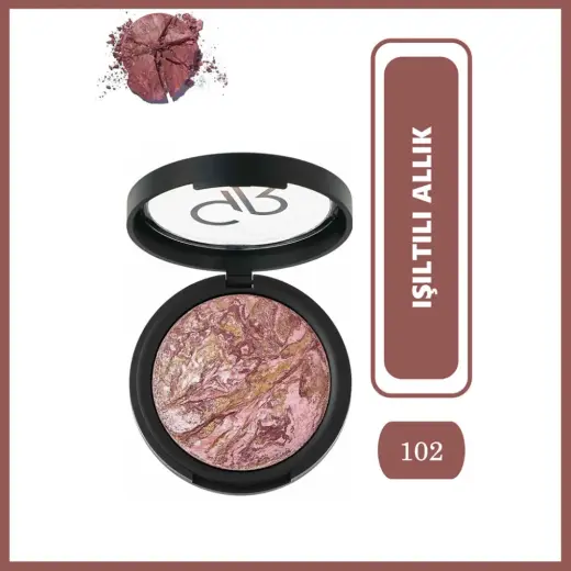 Golden Rose Baked Stardust Allık No:102