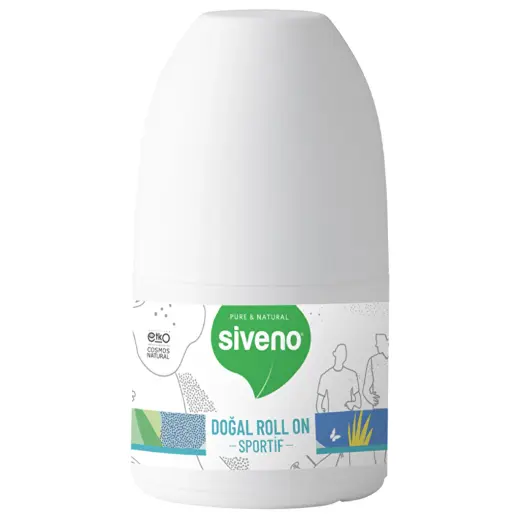 Siveno Doğal Sportive Deodorant Roll-On 50 ml