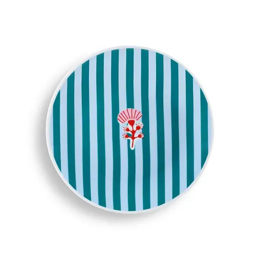 Fern&Co Joy Collection Nostalgia Stripes Tatlı Tabağı