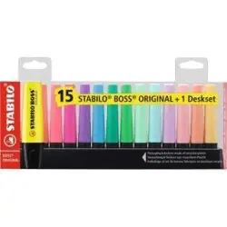 Stabilo Boss Original 15Li Set