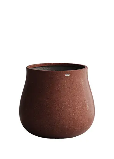 Ash Bordo Beton Saksı