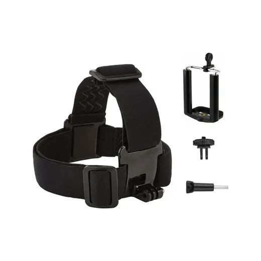 Fimtech Cep Telefonu Uyumlu Kafa Bandı Vlog Video Çekim Seti Phone Holder Head Strap