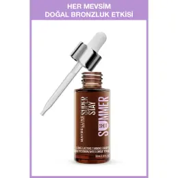Maybelline New York Summer Shot Uzun Süre Kalıcı Bronzlaştırıcı Etkili Damla 30 ml 1
