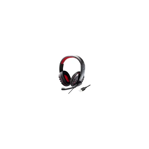 Hadron HD1171 Gaming Mikrofonlu Oyuncu Kulaklığı USB PS4 ve PC Uyumlu - Siyah Kırmızı - 1 ADET