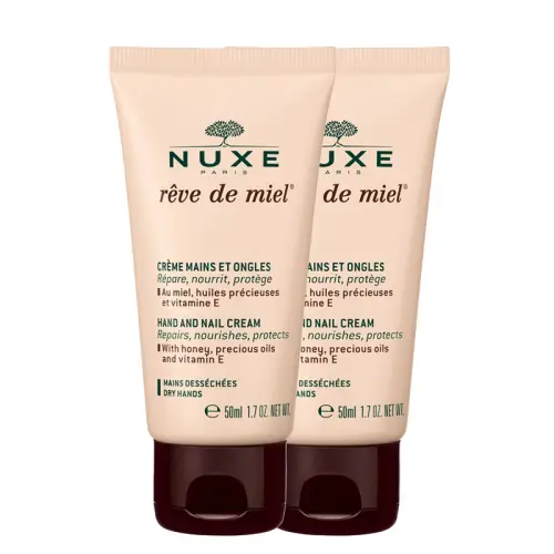 Nuxe Reve De Miel Creme Mains Et Ongles 2x50ml | 2.Ürün Hediye