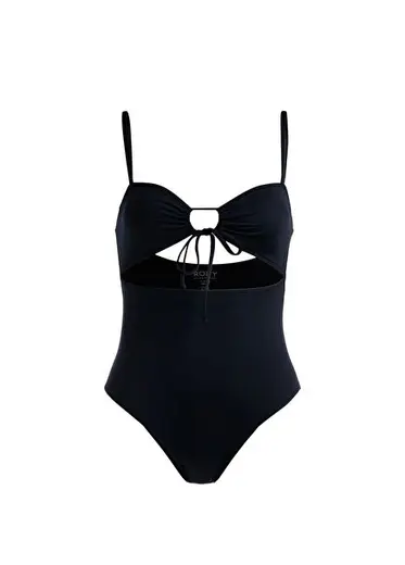 SD Beach Classics Fashion Op Siyah Kadın Mayo