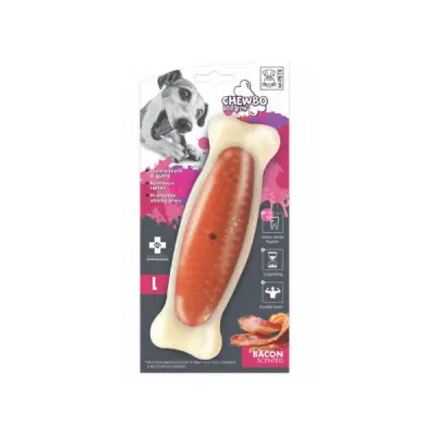 M-Pets Chewbo Bone Dental Et Aromalı Köpek Oyuncağı 20x5x4cm [L]