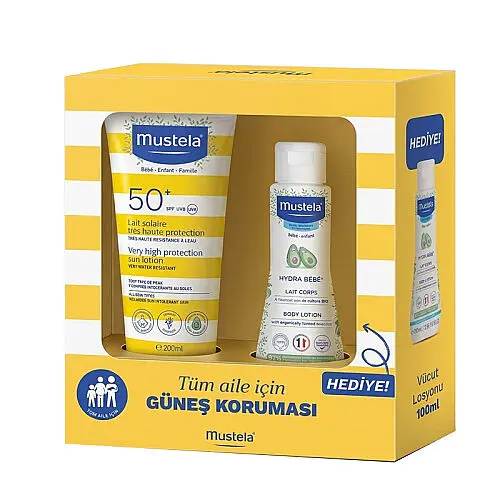 Mustela Güneş Koruması 200 ml SET