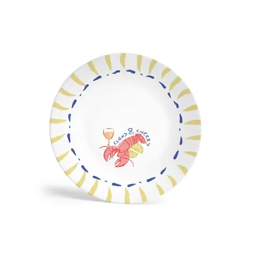 Fern&Co Bon App Collection Tatlı Tabağı Lobster