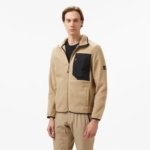 McKinley Ello Fleece Erkek Bej Polar Ceket