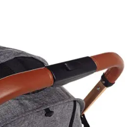 Coupe Bebek Arabası Tek Elle Katlanır 0-15 Kg Gri 10