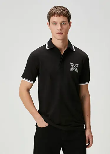 Siyah Polo T-shirt