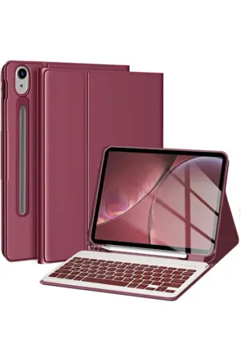 Galaxy Tab S9 Fe/s10 Fe/S10 Lite 10.9 Uyumlu Kalem Bölmeli Bluetooth Türkçe Q Klavyeli Tablet Kılıfı