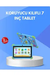 7 İnç Android Tablet WiFi Bluetooth ve Çift Kamera Destekli - 1