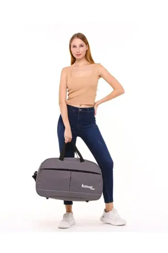 Sport Valiz ve Spor Çantası Gri OKP-251