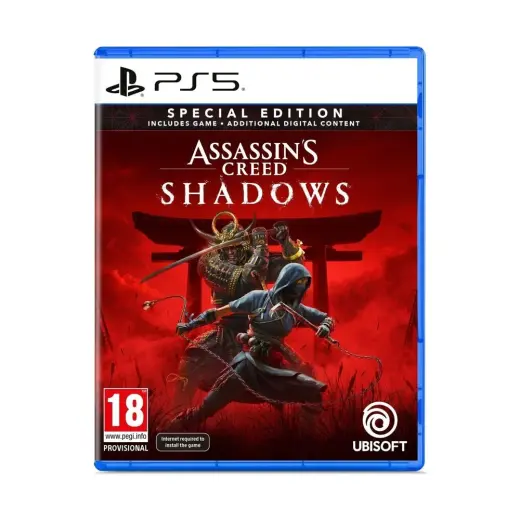 Ubisoft Assassin's Creed Shadows: Special Edition Ps5 Aksiyon Oyunu Playstation 5 Tek Oyuncu Desteği