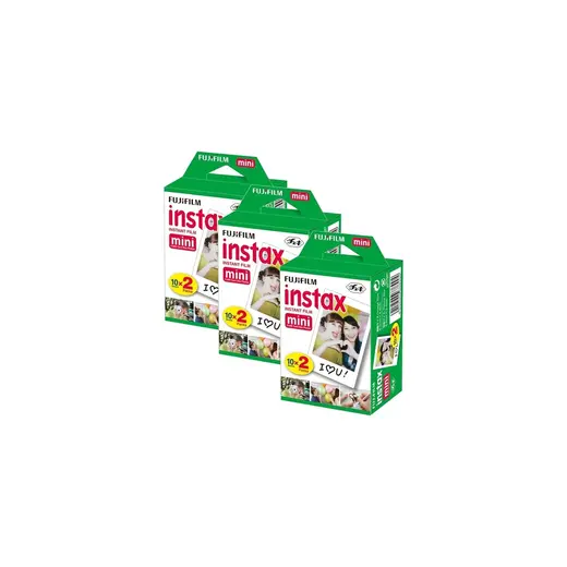Fujifilm Instax Mini 20'li Film 3'lü Set 60 Poz