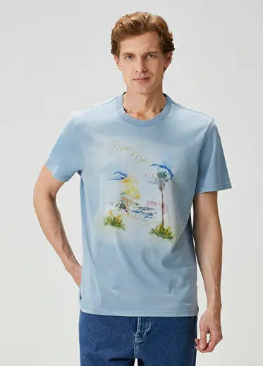 Honore Açık Mavi T-shirt
