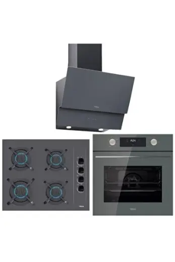 CHEF 4 Gri Ankastre Set (HAK 625 ST - GBC 64002 KBC ST- ATV 60 PRO ST)