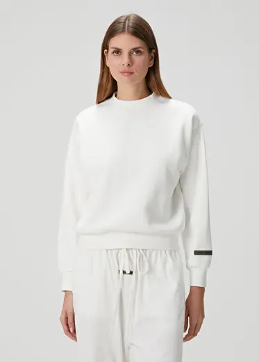 Beyaz Sweatshirt