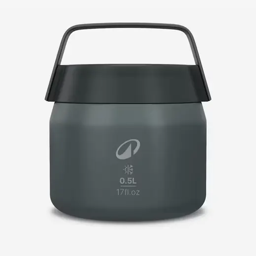 Isı Yalıtımlı Yemek Kabı - Paslanmaz Çelik - 0,5 L - Yeşil - 900