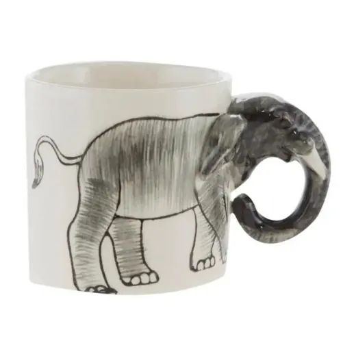 Mudo Home Elephant Wild Kahve Fi̇ncani