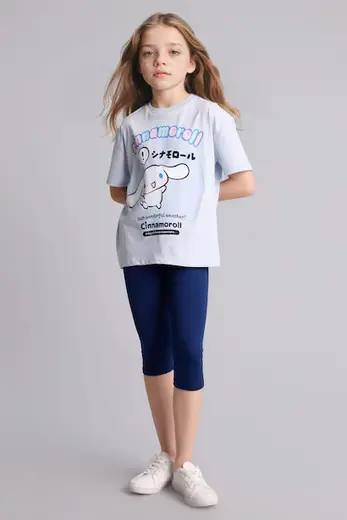 Pamuklu Midi Tayt Kız Çocuk