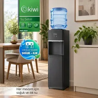 Kiwi KWP-8554 Su Sebili - Siyah