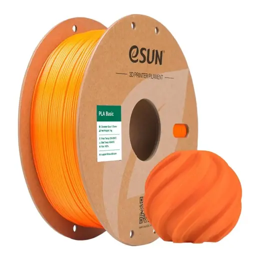 Esun Turuncu Pla Basic Filament 1.75MM 1kg