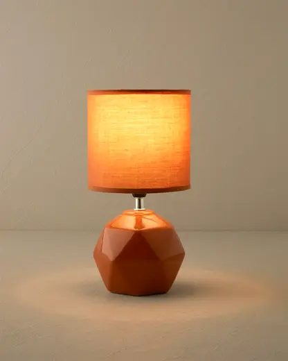 Cubic Abajur 30 cm Turuncu