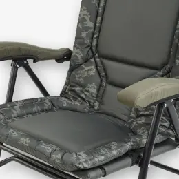 Yatırılabilir Katlanır Kamp Sandalyesi - Balıkçılık - 900 Ultra Konforlu 140kg 8