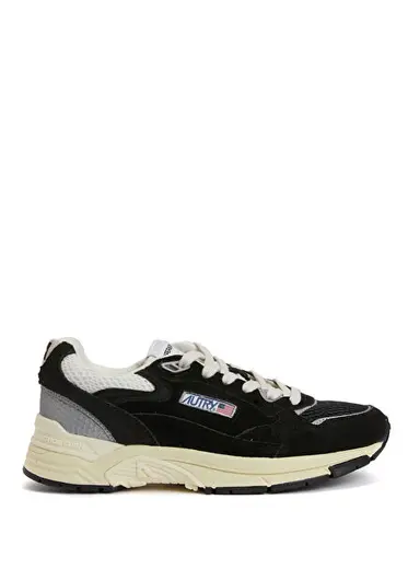 Hyperway Siyah Kadın Deri Sneaker